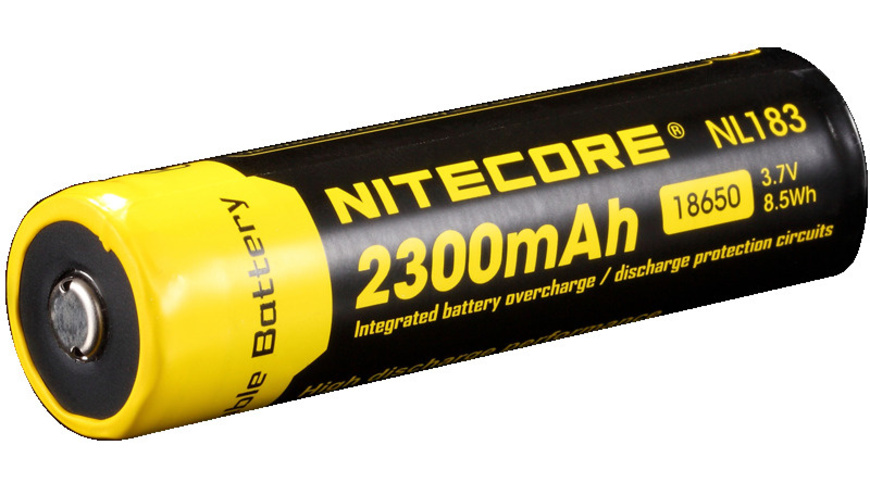 NiteCore Lithium Ion Akku 18650, 2300 mAh NL1823