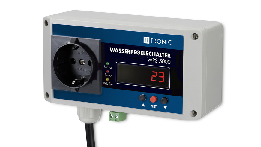 H-Tronic WPS 5000 Wasserpegelschalter mit 30 m Sensorleitung