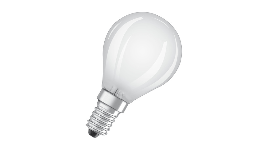 LED dimmbar günstig Kaufen-OSRAM LED RETRO Glass Bulb 4,8-W-Filament-LED-Tropfenlampe, E14, matt, dimmbar. OSRAM LED RETRO Glass Bulb 4,8-W-Filament-LED-Tropfenlampe, E14, matt, dimmbar <![CDATA[Diese mit innovativer LED-Filament-Technologie (LED-Fadenlampe) ausgestattete LED-Lampe