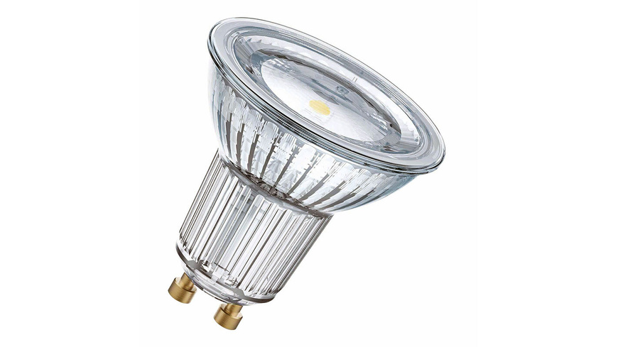 10 X  günstig Kaufen-OSRAM LED STAR 4,3-W-GU10-LED-Lampe mit Glas-Reflektor, neutralweiß, 120°. OSRAM LED STAR 4,3-W-GU10-LED-Lampe mit Glas-Reflektor, neutralweiß, 120° <![CDATA[Dank Glasreflektor sieht diese GU10-LED-Lampe einer 30-W-GU10-Halogenlampe zu