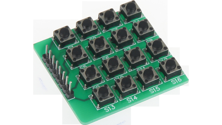 Joy-IT Tastenfeld, 16 Tasten, 4x4