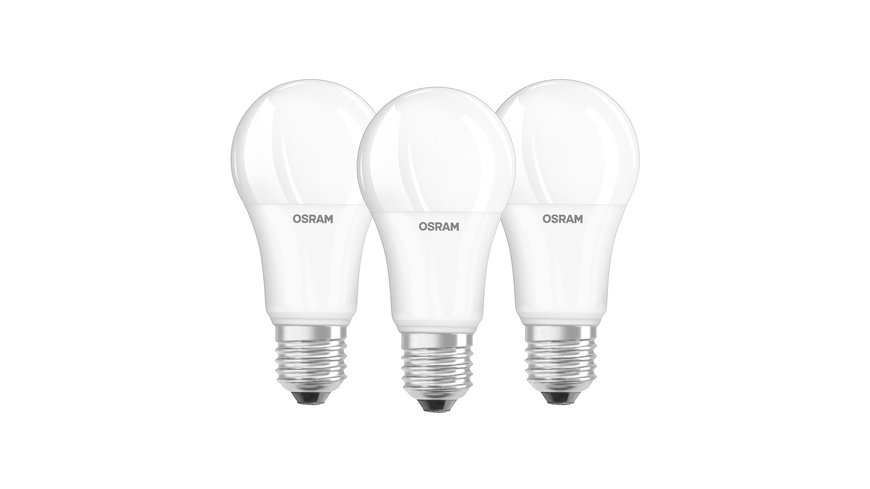 pre war günstig Kaufen-OSRAM 3er-Set LED PROMO 13-W-Filament-LED-Lampe E27, warmweiß, matt. OSRAM 3er-Set LED PROMO 13-W-Filament-LED-Lampe E27, warmweiß, matt <![CDATA[Die OSRAM 13-W-Filament-LED-Lampen in diesem preiswerten 3er-Set kombinieren die klassische Optik e