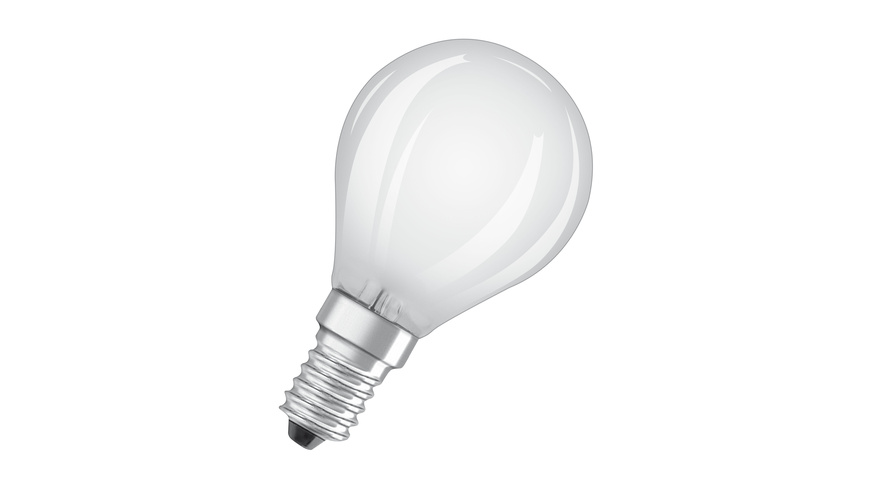 OSRAM 5,5-W-Filament-LED-Tropfenlampe E14, warmweiß, matt, dimmbar