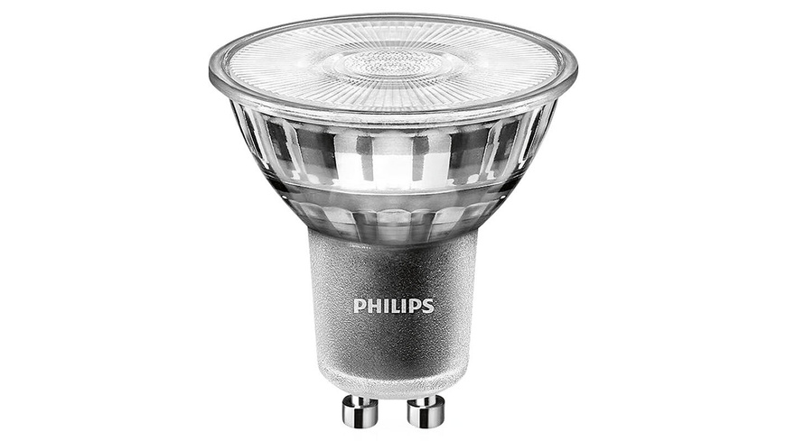 LED ExpertColor günstig Kaufen-Philips MASTER ExpertColor 5,5-W-GU10-LED-Lampe, 400 lm, 97 Ra, 36 °, 4000K, neutralweiß, dimmbar. Philips MASTER ExpertColor 5,5-W-GU10-LED-Lampe, 400 lm, 97 Ra, 36 °, 4000K, neutralweiß, dimmbar <![CDATA[Eine fast perfekte Farbwieder