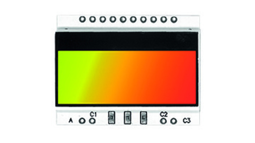 Electronic Assembly LED-Hintergrundbeleuchtung, gelbgrün/rot für EA DOGS104