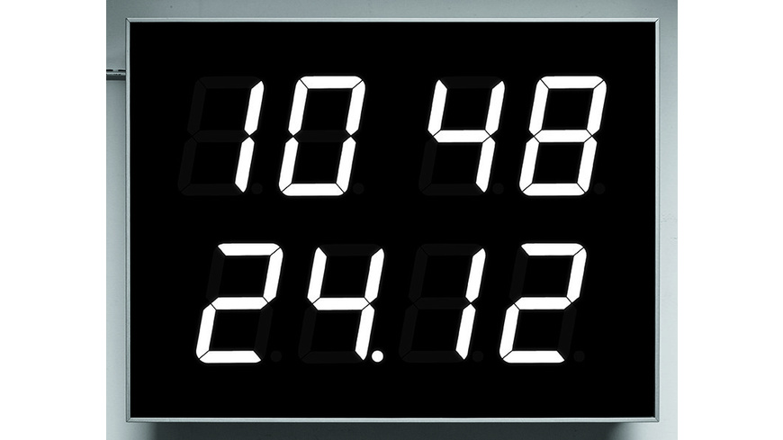 SG Fun günstig Kaufen-ELV Bausatz Multifunktions-LED-Display mit Funkuhr und Datumsanzeige MLDP1, ohne Gehäuse. ELV Bausatz Multifunktions-LED-Display mit Funkuhr und Datumsanzeige MLDP1, ohne Gehäuse <![CDATA[Uhrzeit,Countdown-Timer mit Schaltausgang,Spielstandsanze