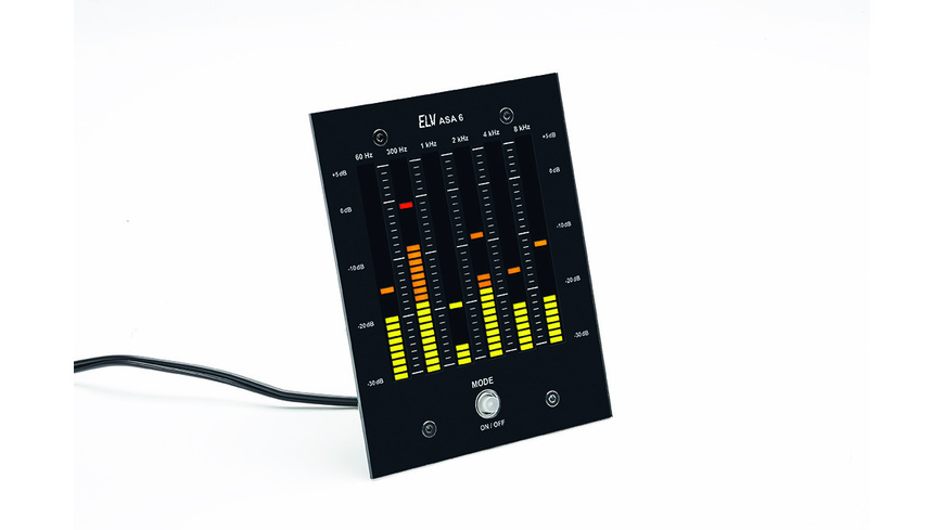 ELV Bausatz 6-Kanal Audio Spectrum Analyzer ASA6