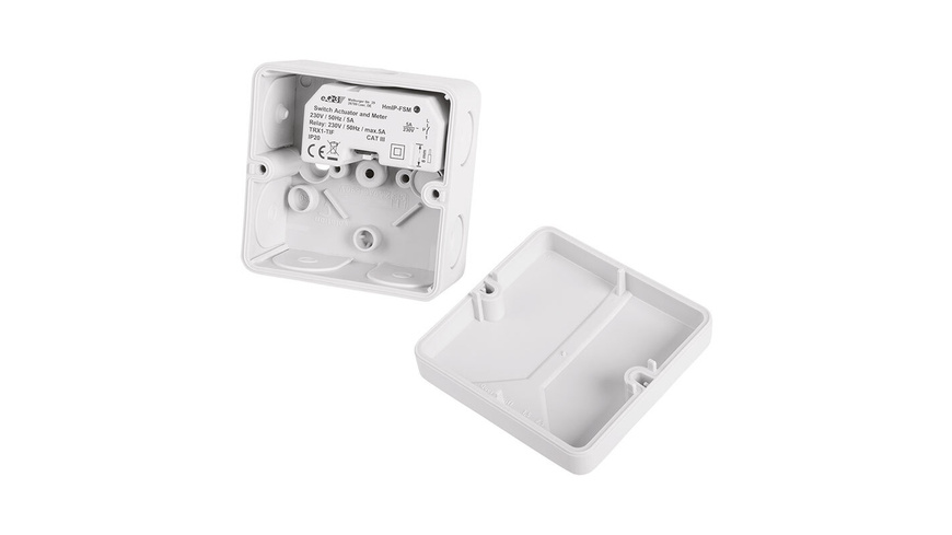 Homematic IP Smart Home Schalt-Mess-Aktor – Unterputz, HmIP-FSM