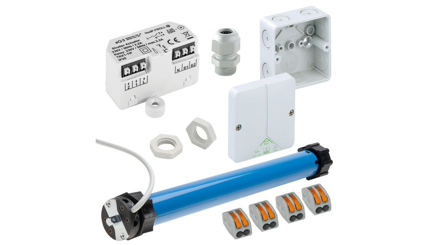 Beschattungsset für Homematic IP mit Unterputz-Rollladenaktor, 10-Nm mechanischer Rohrmotor. Beschattungsset für Homematic IP mit Unterputz-Rollladenaktor, 10-Nm mechanischer Rohrmotor <![CDATA[Mit diesem Set können Sie Rollläden in Ihrem Homema Ohr Set günstig Kaufen-Beschattungsset für Homematic IP mit Unterputz-Rollladenaktor, 10-Nm mechanischer Rohrmotor. Beschattungsset für Homematic IP mit Unterputz-Rollladenaktor, 10-Nm mechanischer Rohrmotor <![CDATA[Mit diesem Set können Sie Rollläden in Ihrem Homema