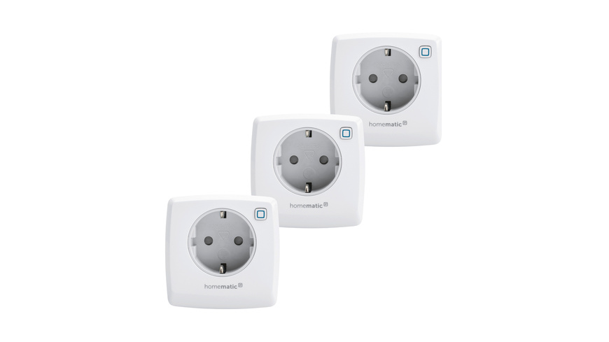 Homematic IP 3er Set Dimmer-Steckdose – Phasenabschnitt