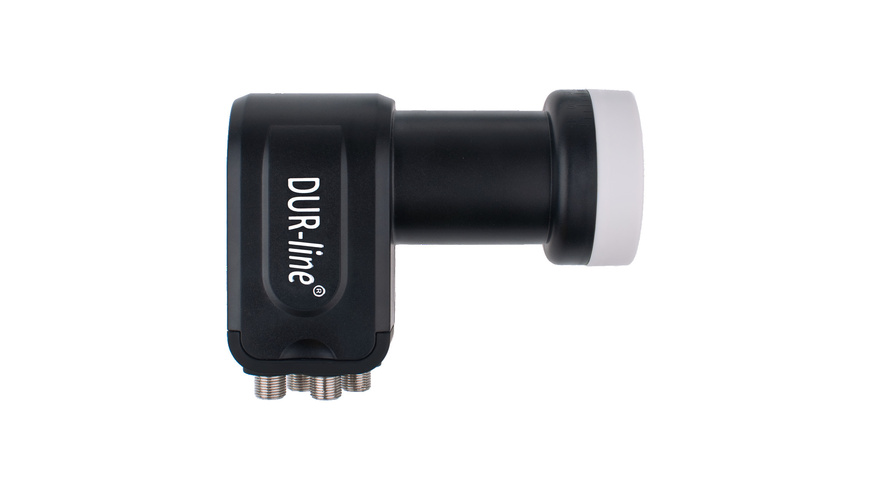 DUR-line Premium-LNB +Ultra Quad, für 4 Teilnehmer, 52-65 dB Grundverstärkung, LTE-Filter