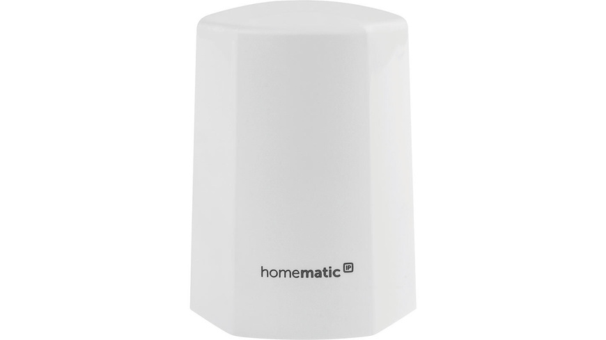 Homematic IP Smart Home Funk-Temperatur- und Luftfeuchtigkeitssensor HmIP-STHO, weiß, außen