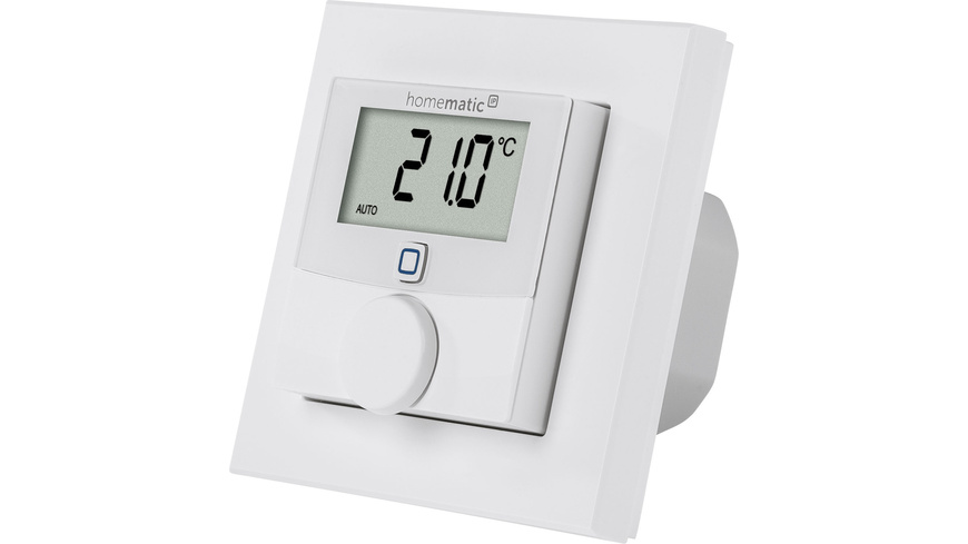 Homematic IP Smart Home Wandthermostat mit Schaltausgang &ndash; f&uuml;r Markenschalter, HmIP-BWTH