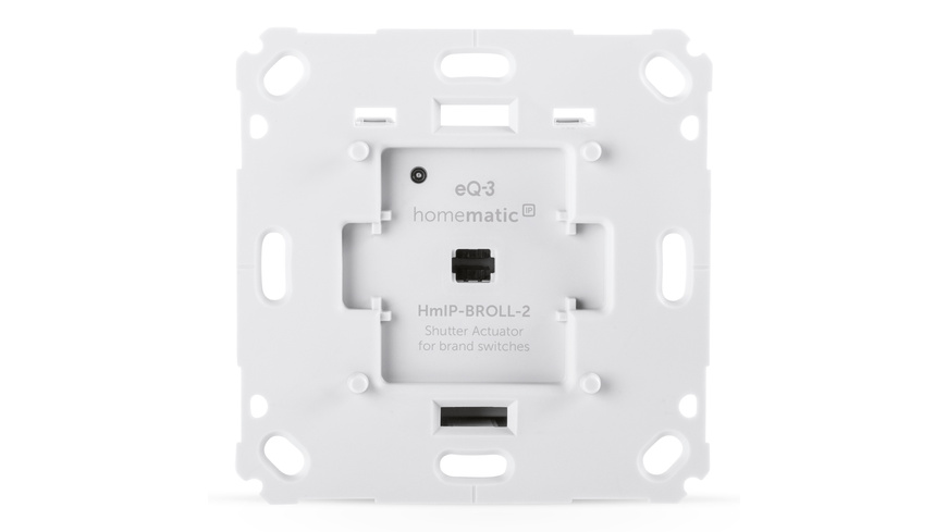 Homematic IP Smart Home Rollladenaktor für Markenschalter, HmIP-BROLL-2