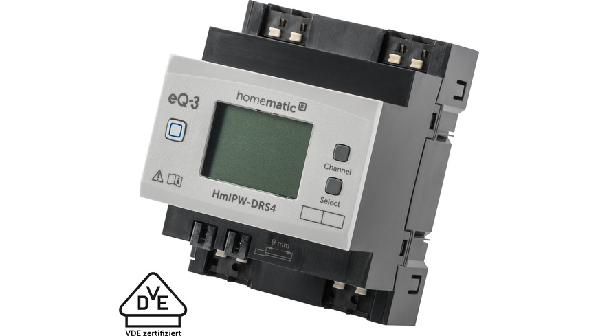 Homematic IP Wired Smart Home Schaltaktor – 4-fach, HmIPW-DRS4