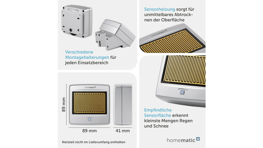 Homematic IP Smart Home Regensensor, HmIP-SRD