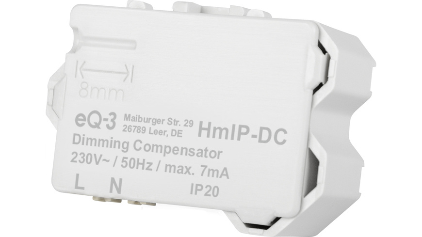 Homematic IP Smart Home Dimmerkompensator, HmIP-DC