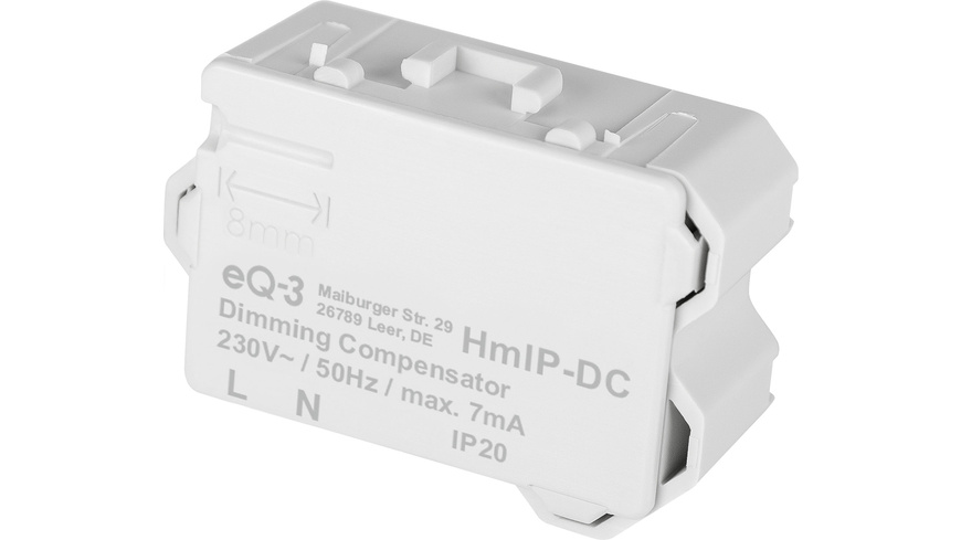 Homematic IP Smart Home Dimmerkompensator, HmIP-DC