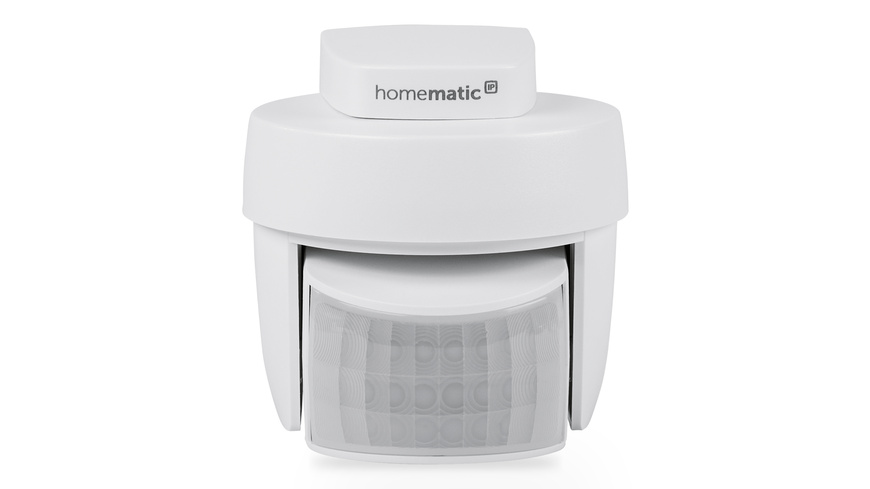 Homematic IP Smart Home Bewegungsmelder mit Dämmerungssensor – außen, HmIP-SMO-2