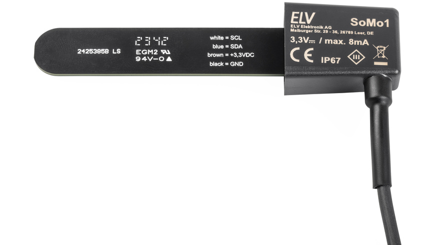 ELV universeller Bodenfeuchtesensor SoMo1, I²C