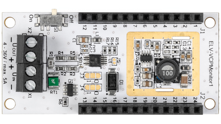 ELV Applikationsmodul Spannungs-/Strom-/Leistungsüberwachung 1 ELV-AM-VCPM1