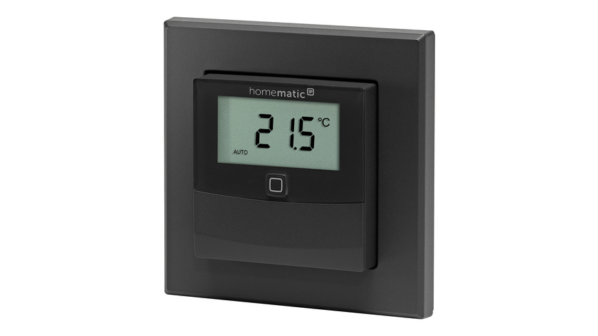 Homematic IP Temperatur- und  Luftfeuchtigkeitssensor mit Display, anthrazit