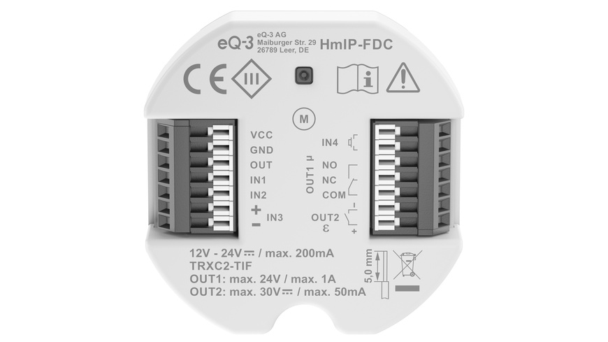 Homematic IP Türöffner Controller, HmIP-FDC