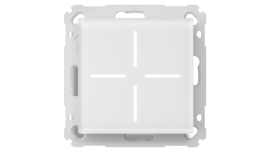 Homematic Ip Licht Smart Home Glastaster, Weiß, Hmip-Wgs