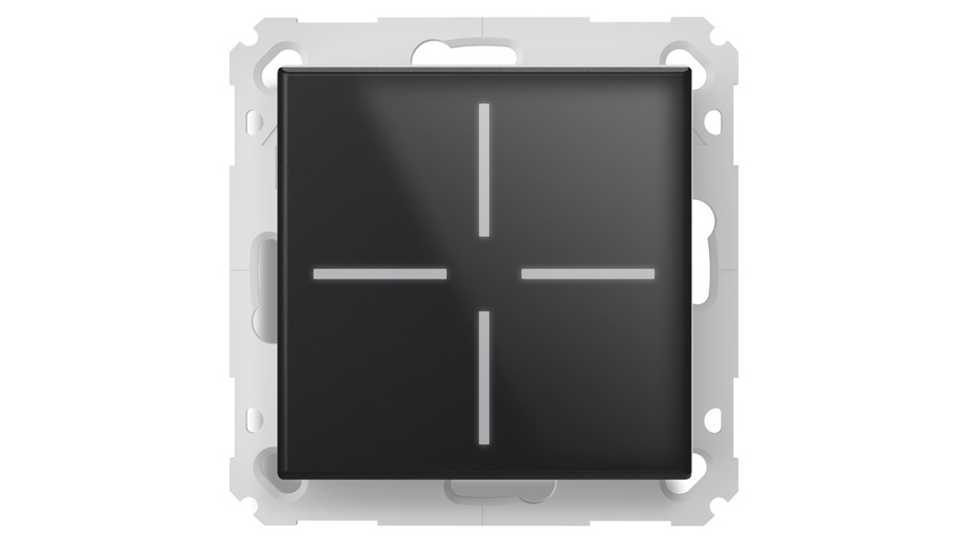 Homematic IP Smart Home Glastaster, schwarz, HmIP-WGS-A