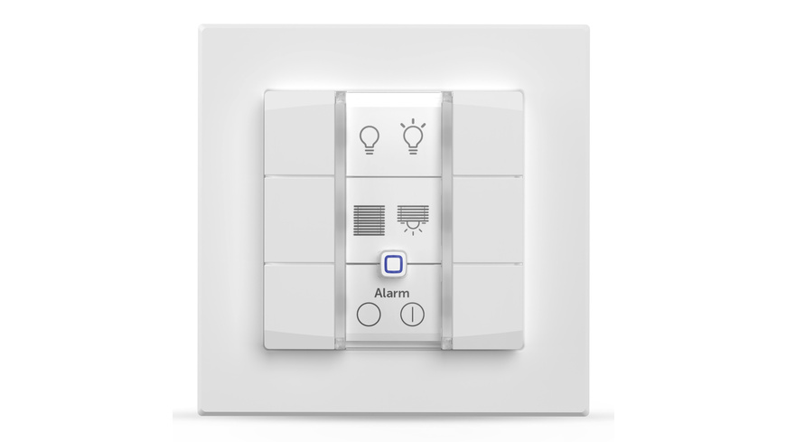 Homematic IP Smart Home Wandtaster – 6-fach, 230 V, HmIP-WRC6-230