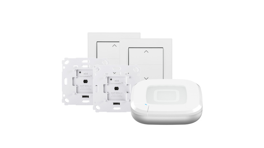 Homematic IP Smart Home Starter Set Rollladensteuerung, HmIP-SK29