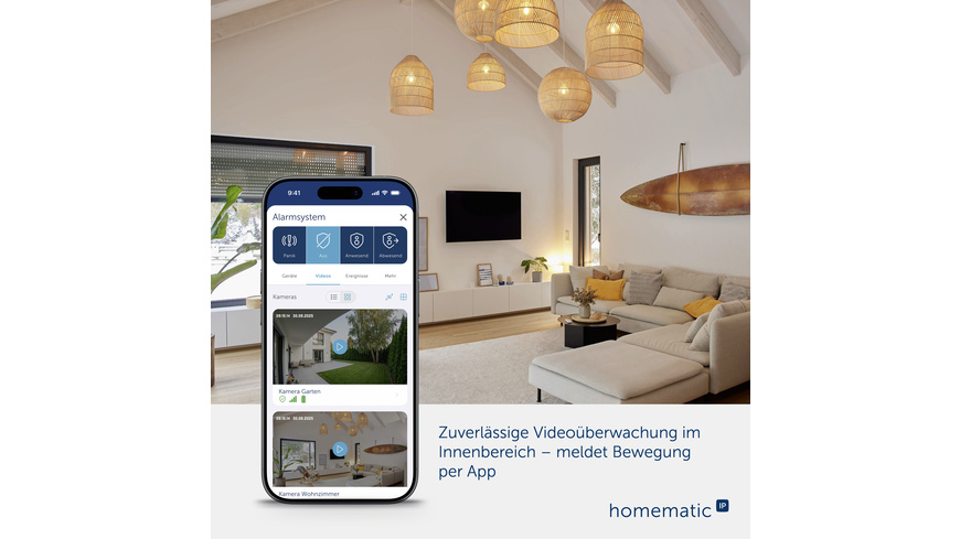 Homematic IP Smart Home Innenkamera – basic, HmIP-CI-B - Produktbild 1