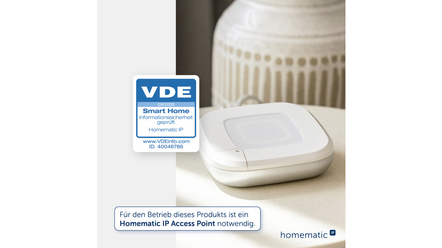 Homematic IP Smart Home Innenkamera – basic, HmIP-CI-B - Produktbild 3