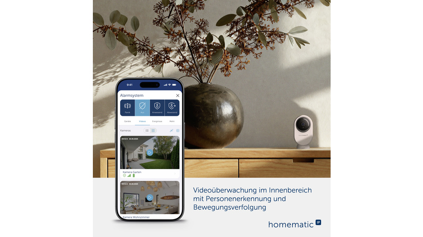 Homematic IP Smart Home Innenkamera – plus, HmIP-CI-PL - Produktbild 1
