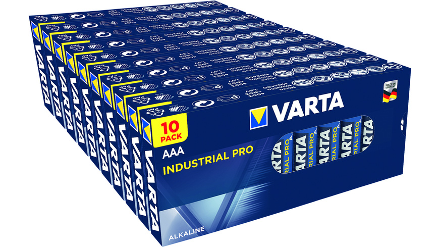 VARTA 100er-Set Industrial PRO Micro/AAA