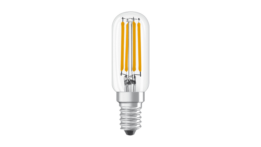 aus 6 günstig Kaufen-OSRAM LED STAR 4,2-W-T26-LED-Lampe E14, warmweiß. OSRAM LED STAR 4,2-W-T26-LED-Lampe E14, warmweiß <![CDATA[Diese mit innovativer LED-Filamenttechnologie (LED-Fadenlampe) ausgestattete Lampe vereint die klassische Glühlampenoptik mit den Vortei