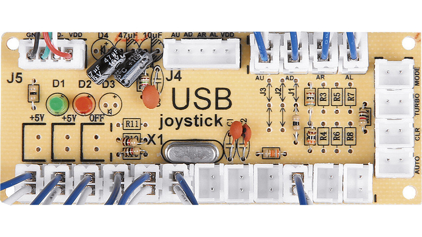 Joy iT günstig Kaufen-Joy-IT Zero Delay Encoder-Board für Joysticks oder Bedientastern inkl. Kabelsatz. Joy-IT Zero Delay Encoder-Board für Joysticks oder Bedientastern inkl. Kabelsatz <![CDATA[Diese Encoder-Platine macht den Aufbau eines eigenen Bedien- oder Spielco
