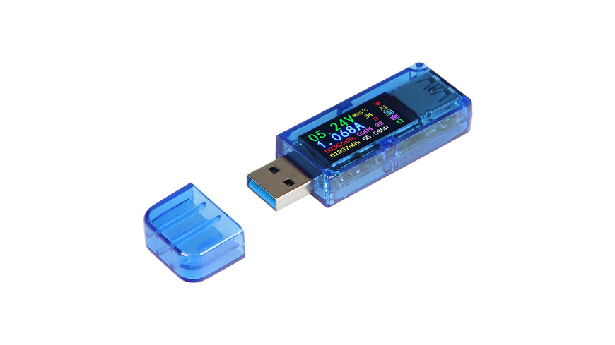 Joy iT günstig Kaufen-Joy-IT USB-Messgerät AT34 mit Farbdisplay. Joy-IT USB-Messgerät AT34 mit Farbdisplay <![CDATA[Behalten Sie USB-Ladevorgänge und die Stromversorgung genau im Blick! Das USB-3.0-Multimeter ermöglicht die genaue Kontrolle von Lade-/Versorgungsspa