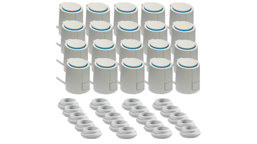 einfach günstig Kaufen-Spar-Set 20x Möhlenhoff Stellantrieb Alpha 5, 24 V, NC, inkl. 20x Adapterring VA80. Spar-Set 20x Möhlenhoff Stellantrieb Alpha 5, 24 V, NC, inkl. 20x Adapterring VA80 <![CDATA[Der elektrische Stellantrieb (NC) ist besonders einfach montierbar, p