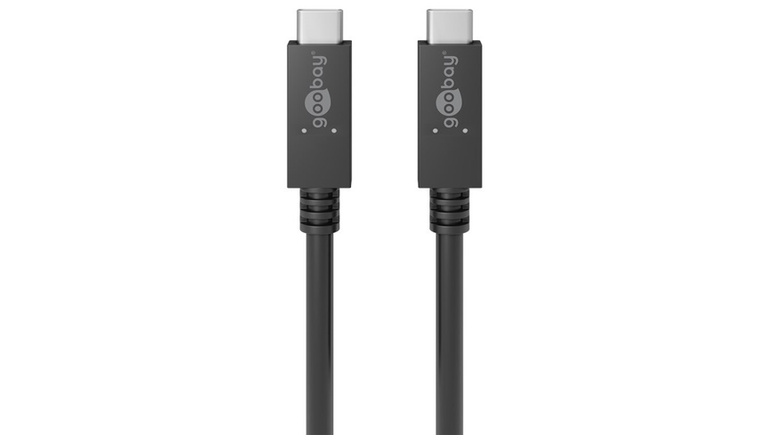 goobay USB-C PD Lade- und Synchronisationskabel 100 W, 100 cm