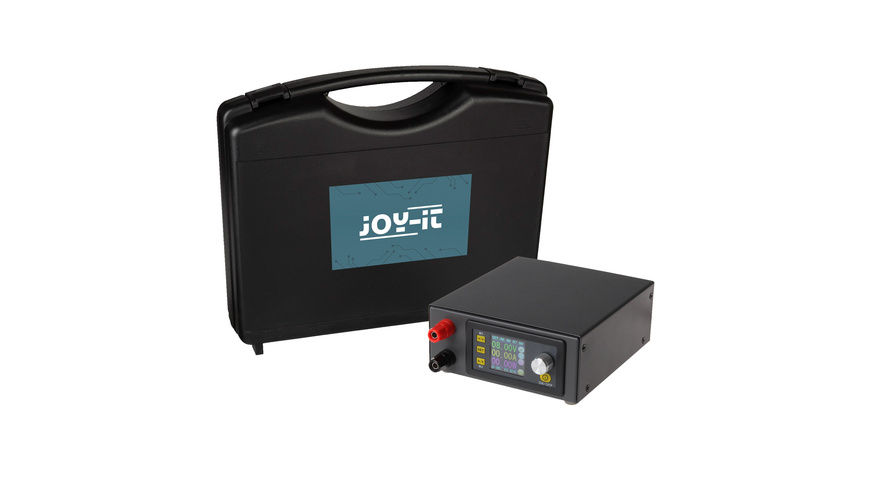 Joy iT günstig Kaufen-Joy-IT Step-down-Labornetzgerät JT-DPS5015-Set, inkl. Gehäuse und Zubehör, 0 - 50 V/0 - 15 A. Joy-IT Step-down-Labornetzgerät JT-DPS5015-Set, inkl. Gehäuse und Zubehör, 0 - 50 V/0 - 15 A <![CDATA[Dieses programmierbare Steuer