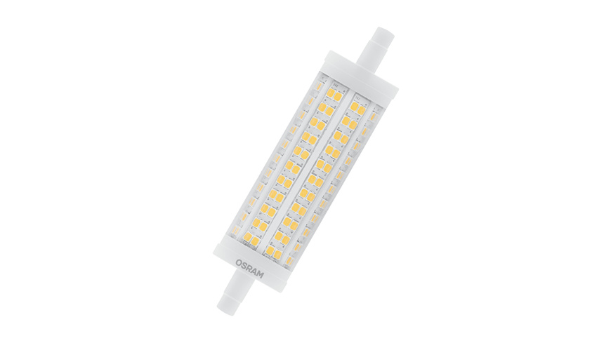 LED dimmbar günstig Kaufen-OSRAM 18,2-W-LED-Lampe T28, R7s, 2452 lm, warmweiß, dimmbar. OSRAM 18,2-W-LED-Lampe T28, R7s, 2452 lm, warmweiß, dimmbar <![CDATA[Diese dimmbare OSRAM 18,2-W-R7s-LED-Lampe sorgt dafür, dass Sie den Arbeitsbereich mit hellem, warmweißem Licht a
