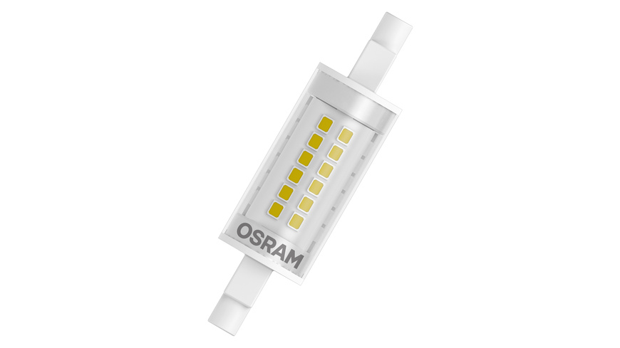 die Arbeit günstig Kaufen-OSRAM 7-W-LED-Lampe T20, R7s, 806 lm, warmweiß. OSRAM 7-W-LED-Lampe T20, R7s, 806 lm, warmweiß <![CDATA[Diese OSRAM 7-W-R7s-LED-Lampe sorgt dafür, dass Sie den Arbeitsbereich mit hellem, warmweißem Licht ausleuchten. Tauschen Sie in Ihrem Flut