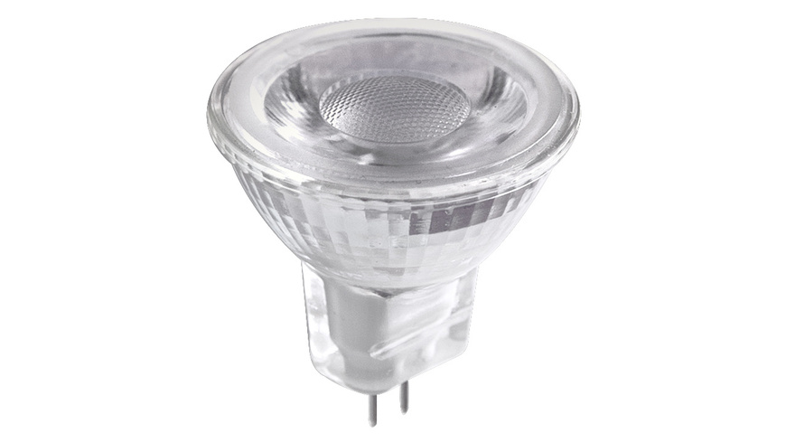 HEITRONIC 3-W-GU4-LED-Lampe, MR11, Reflektorform, warmweiß