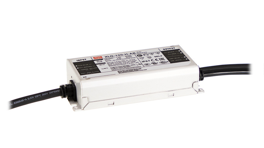 Mean Well Konstantstrom-Netzteil XLG-100-L-A, 100 W, 700 mA, 71 - 142 VDC, dimmbar, IP67