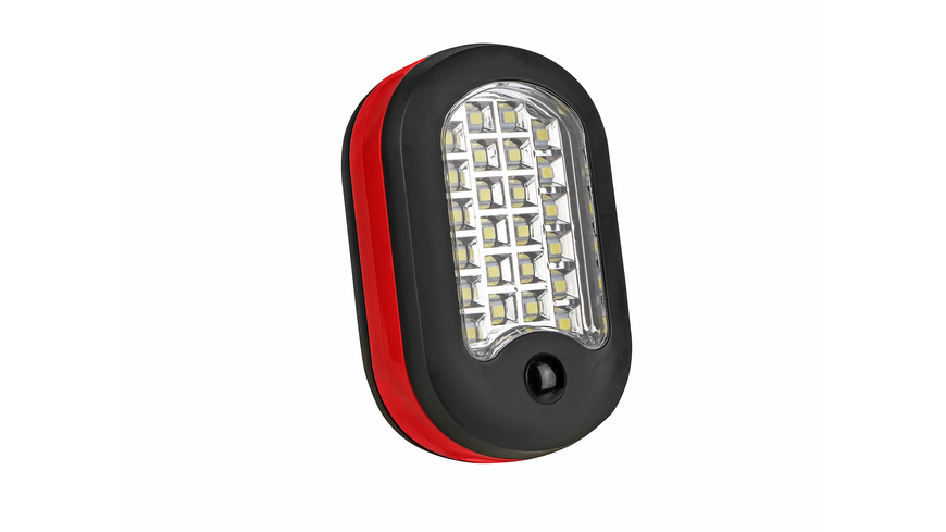 EUFAB günstig Kaufen-EUFAB 2-in-1-Taschenlampe, mit Lichtfeld- und Taschenlampenfunktion, Befestigungshaken, Magnet. EUFAB 2-in-1-Taschenlampe, mit Lichtfeld- und Taschenlampenfunktion, Befestigungshaken, Magnet <![CDATA[Die kompakte Taschenlampe kann Ihnen sowohl punktuelles