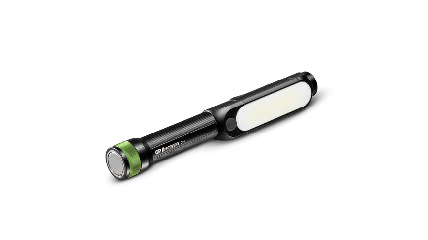 GP LED-Arbeitsleuchte / LED-Inspektionsleuchte C34 , max. 550 lm, Magnet/Gürtelclip, Batteriebetrieb