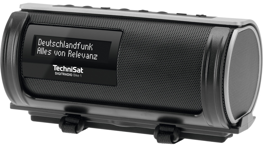 TechniSat Digitalradio / Bluetooth-Lautsprecher DigitRadio Bike 1, für Fahrräder, Akku, DAB+/UKW