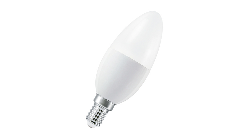 LED dimmbar günstig Kaufen-LEDVANCE SMART+ WiFi 4,9-W-LED-Lampe B40, E14, 470 lm, warmweiß, 2700K, dimmbar, Alexa, App. LEDVANCE SMART+ WiFi 4,9-W-LED-Lampe B40, E14, 470 lm, warmweiß, 2700K, dimmbar, Alexa, App <![CDATA[Einfach Energie sparen mit smarter LED-Technik - da