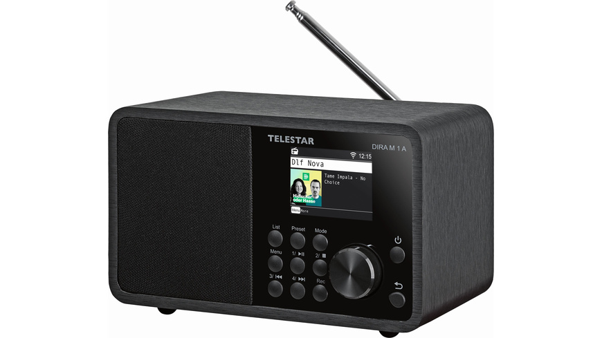 Telestar Hybrid-Digitalradio DIRA M1A mit Notfall-Warnsystem EWF, DAB+/UKW/Internetradio, Bluetooth